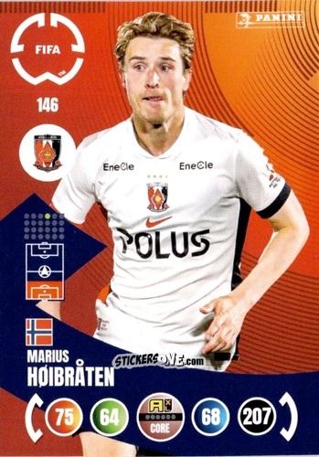 Sticker Marius Høibråten - FIFA Club World Cup 2025. Adrenalyn XL n. 146 - Panini