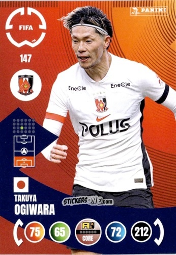 Sticker Takuya Ogiwara - FIFA Club World Cup 2025. Adrenalyn XL n. 147 - Panini
