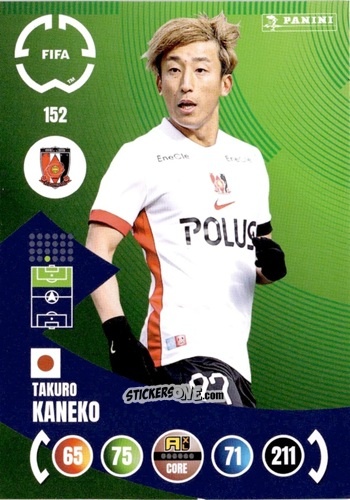 Sticker Takuro Kaneko - FIFA Club World Cup 2025. Adrenalyn XL n. 152 - Panini