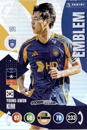Cromo Young-Gwon kim - FIFA Club World Cup 2025. Adrenalyn XL n. 154 - Panini