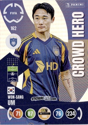 Cromo Won-Sang Um - FIFA Club World Cup 2025. Adrenalyn XL n. 162 - Panini