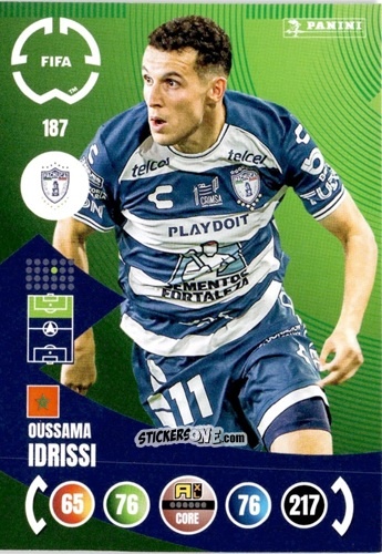 Cromo Oussama Idrissi - FIFA Club World Cup 2025. Adrenalyn XL n. 187 - Panini