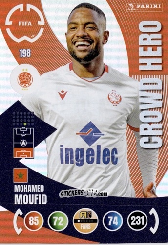 Figurina Mohamed Mofi - FIFA Club World Cup 2025. Adrenalyn XL n. 198 - Panini