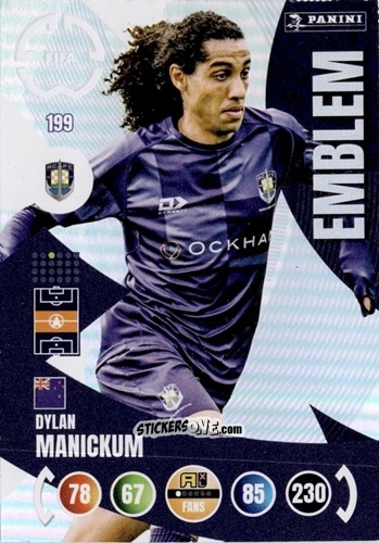 Figurina Dylan Manickum - FIFA Club World Cup 2025. Adrenalyn XL n. 199 - Panini