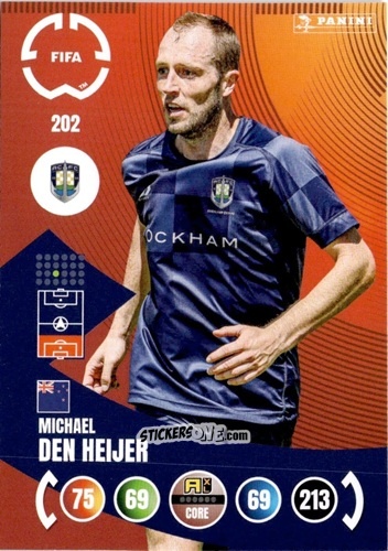 Sticker Michael Den Heijer - FIFA Club World Cup 2025. Adrenalyn XL n. 202 - Panini