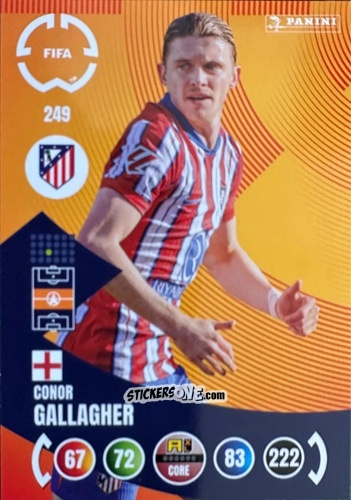Figurina Conor Gallagher - FIFA Club World Cup 2025. Adrenalyn XL n. 249 - Panini