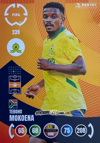 Sticker Teboho Mokoena - FIFA Club World Cup 2025. Adrenalyn XL n. 239 - Panini