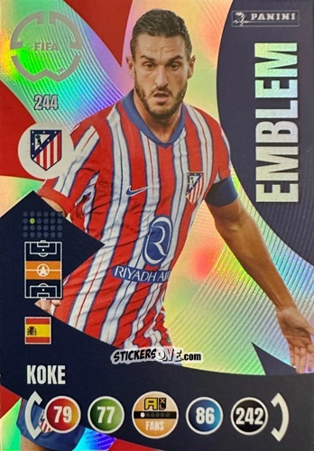 Cromo Koke - FIFA Club World Cup 2025. Adrenalyn XL n. 244 - Panini