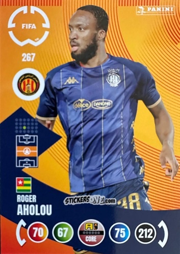 Figurina Roger Aholou - FIFA Club World Cup 2025. Adrenalyn XL n. 267 - Panini