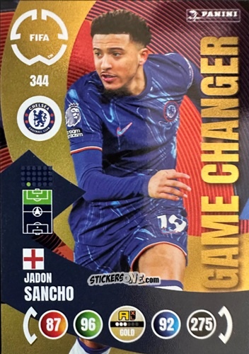 Cromo Jadon Sancho - FIFA Club World Cup 2025. Adrenalyn XL n. 344 - Panini