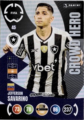 Cromo Jefferson Savarino - FIFA Club World Cup 2025. Adrenalyn XL n. 45 - Panini