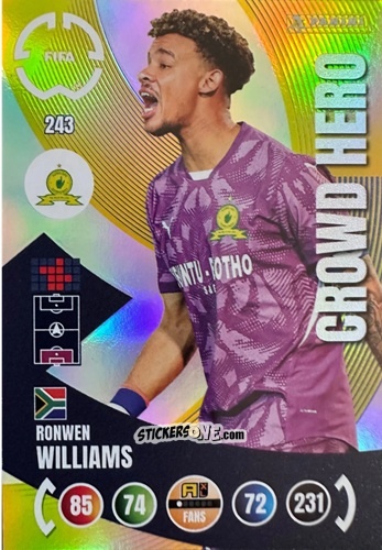 Sticker Ronwen Williams - FIFA Club World Cup 2025. Adrenalyn XL n. 243 - Panini