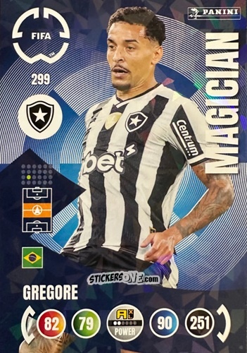 Cromo Gregore - FIFA Club World Cup 2025. Adrenalyn XL n. 299 - Panini