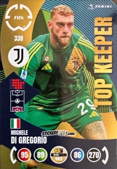 Cromo Michele Di Gregorio - FIFA Club World Cup 2025. Adrenalyn XL n. 338 - Panini