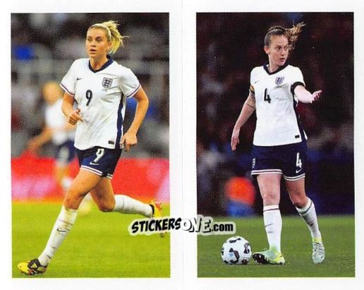 Figurina Alessia Russo / Keira Walsh - England Lionesses 2025 n. 7 - Panini