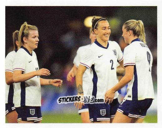 Cromo Lauren Hemp / Alessia Russo - England Lionesses 2025 n. 20 - Panini