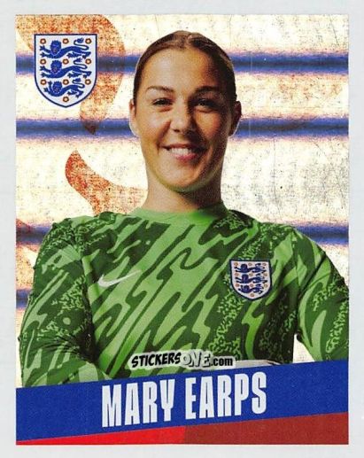 Sticker Mary Earps - England Lionesses 2025 n. 25 - Panini