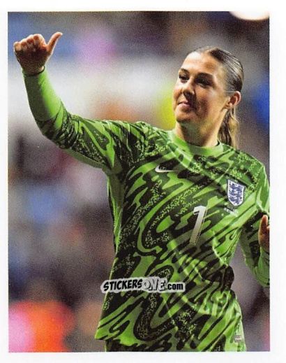 Sticker Mary Earps - England Lionesses 2025 n. 26 - Panini