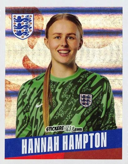 Sticker Hannah Hampton - England Lionesses 2025 n. 30 - Panini