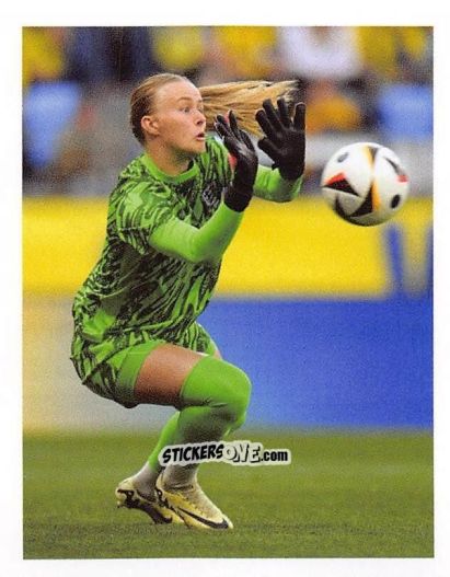 Sticker Hannah Hampton - England Lionesses 2025 n. 31 - Panini