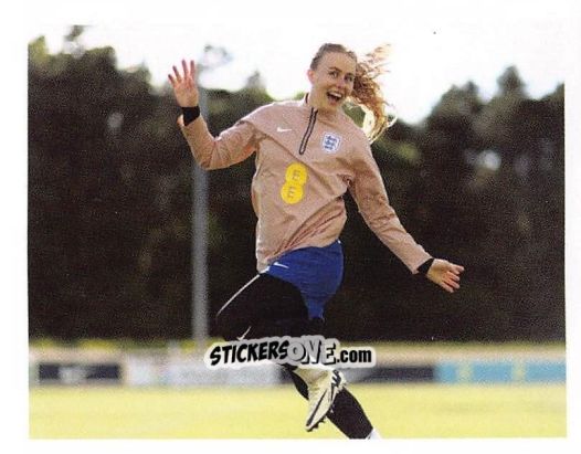 Sticker Hannah Hampton - England Lionesses 2025 n. 33 - Panini