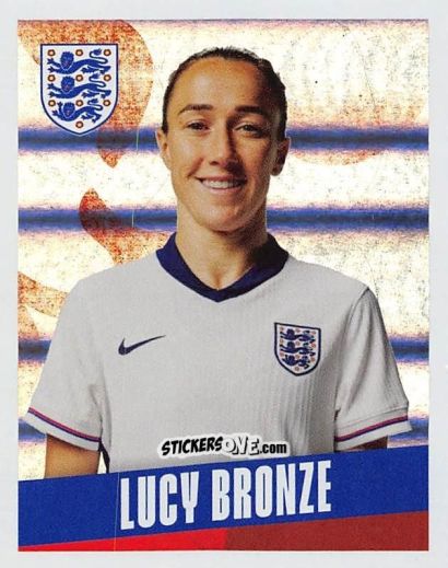 Sticker Lucy Bronze - England Lionesses 2025 n. 35 - Panini