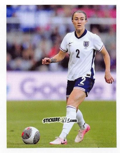 Sticker Lucy Bronze - England Lionesses 2025 n. 36 - Panini