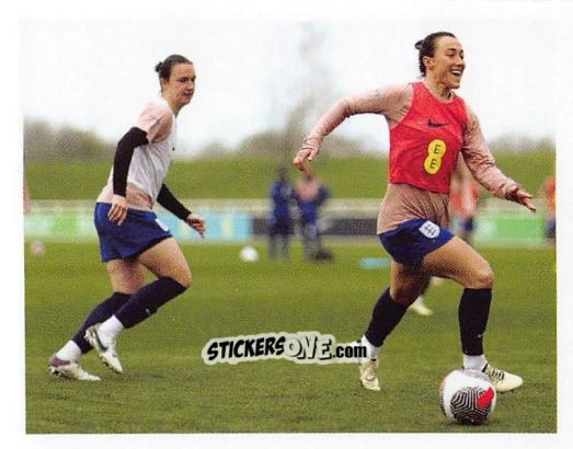 Sticker Lucy Bronze - England Lionesses 2025 n. 38 - Panini
