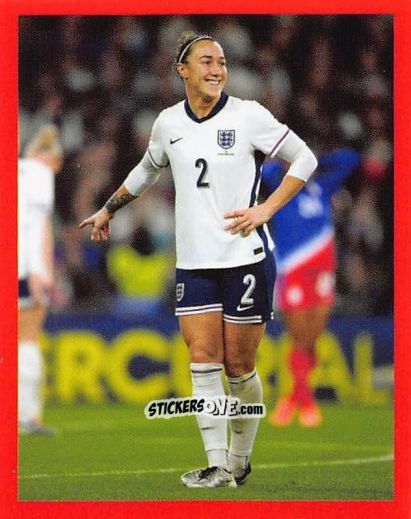 Sticker Lucy Bronze - England Lionesses 2025 n. 39 - Panini