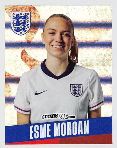 Sticker Esme Morgan - England Lionesses 2025 n. 60 - Panini