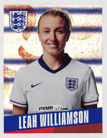 Figurina Leah Williamson - England Lionesses 2025 n. 70 - Panini