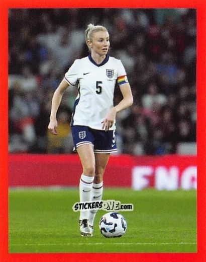 Figurina Leah Williamson - England Lionesses 2025 n. 74 - Panini