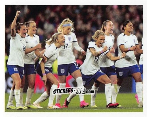 Figurina England Lionesses - England Lionesses 2025 n. 82 - Panini