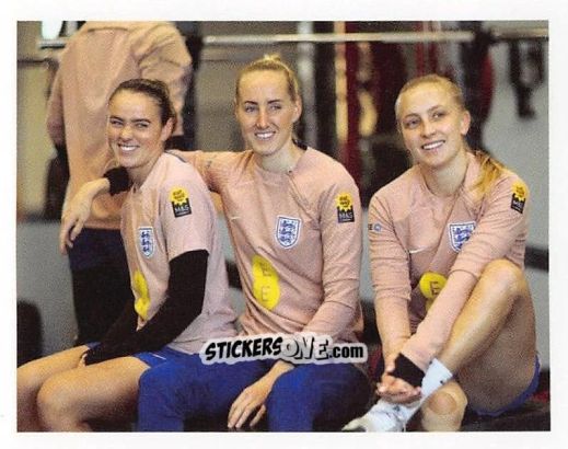 Sticker Enjoy Yourselves - England Lionesses 2025 n. 85 - Panini
