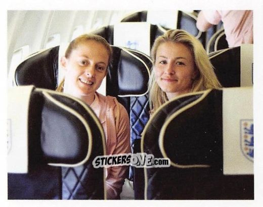 Figurina Keira Walsh / Leah Williamson - England Lionesses 2025 n. 86 - Panini