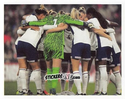 Sticker Circie Of Trys - England Lionesses 2025 n. 87 - Panini