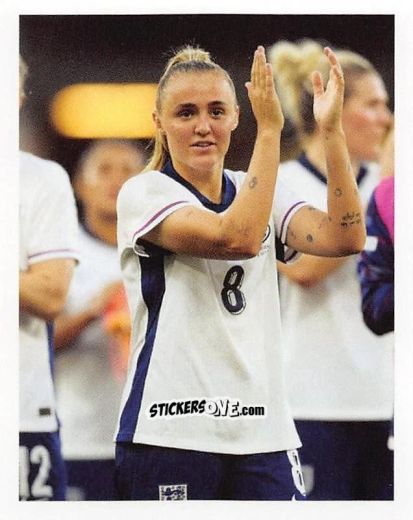 Cromo Georgia Stanway - England Lionesses 2025 n. 88 - Panini