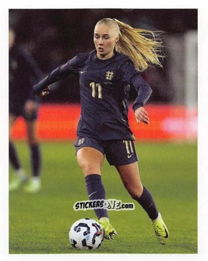 Cromo Laura Blindkilde Brown - England Lionesses 2025 n. 93 - Panini