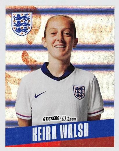 Figurina Keira Walsh - England Lionesses 2025 n. 96 - Panini