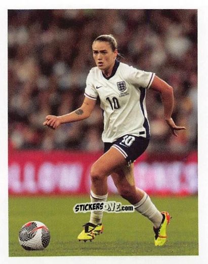 Sticker Grace Clinton - England Lionesses 2025 n. 102 - Panini