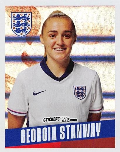 Cromo Georgia Stanway - England Lionesses 2025 n. 106 - Panini