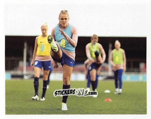 Cromo Georgia Stanway - England Lionesses 2025 n. 109 - Panini