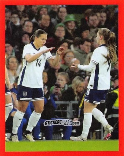 Cromo Fran Kirby - England Lionesses 2025 n. 115 - Panini