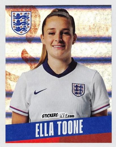 Figurina Ella Toone - England Lionesses 2025 n. 116 - Panini
