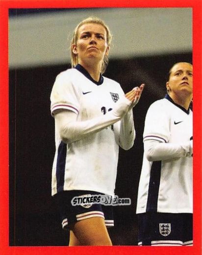 Sticker Lauren Hemp - England Lionesses 2025 n. 135 - Panini