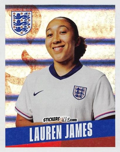 Figurina Lauren James - England Lionesses 2025 n. 136 - Panini