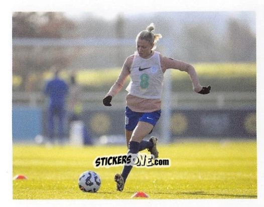 Figurina Leah Williamson - England Lionesses 2025 n. 73 - Panini