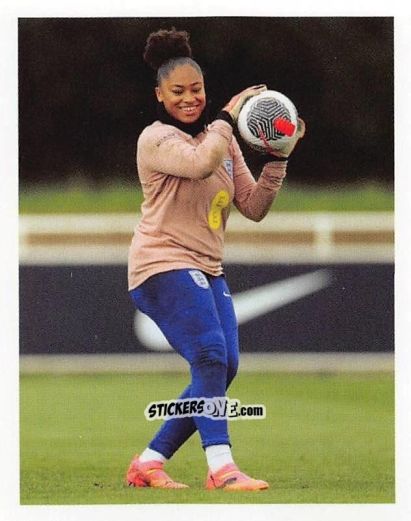 Sticker Khiara Keating - England Lionesses 2025 n. 91 - Panini