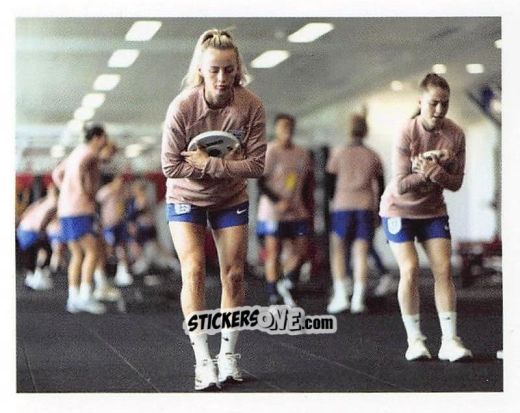 Sticker Chloe Kelly - England Lionesses 2025 n. 144 - Panini