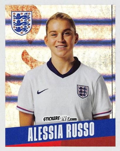 Figurina Alessia Russo - England Lionesses 2025 n. 151 - Panini